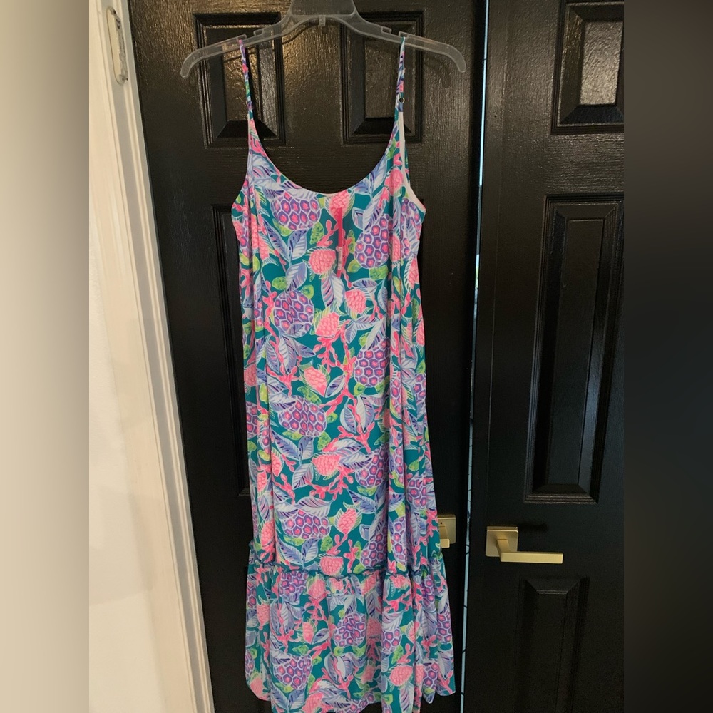 LILY PULITZER WINNI MIDI SLEEVELESS DRESS NWT SIZE XL